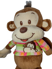 Monkey plush stripe for sale  Mount Holly