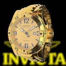 Relógio de pulso masculino Invicta Reserve Excursion fabricado na Suíça ouro 14036 49,5 mm comprar usado  Enviando para Brazil