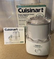NOVA Máquina Automática de Sorvete de Iogurte Cuisinart ICE-20 1,5 Qt comprar usado  Enviando para Brazil