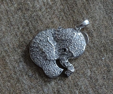 Silber anhänger elefant gebraucht kaufen  Liederbach