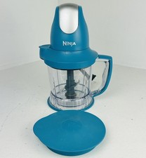 Jarro Ninja QB1004 liquidificador/processador de alimentos 450 watts base 48 oz azul-petróleo raro, usado comprar usado  Enviando para Brazil