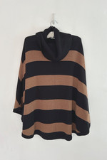 Poncho women stripe for sale  SUNDERLAND