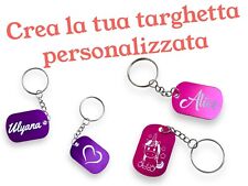 Portachiavi tag alluminio usato  Gazzaniga