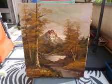 Tableau huile toile d'occasion  Bourg-en-Bresse
