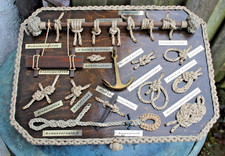 Knotentafel maritime dekoratio gebraucht kaufen  Dürrlauingen