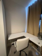 White shaped study for sale  LONDON