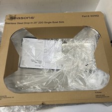 Drop single bowl for sale  Jacksonville