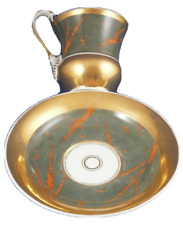 Usado, Antiguo KPM Berlín Porcelana Artsy Diseño Taza y Platillo Porzellan Tasse Alemán comprar usado Usado, Antiguo KPM Berlín Porcelana Artsy Diseño Taza y Platillo Porzellan Tasse Alemán comprar usado  Enviando para Brazil