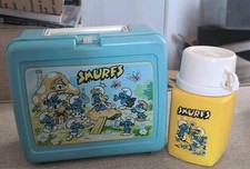 Vintage smurfs thermos for sale  Santa Maria