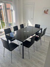 Black glass extending for sale  HARROGATE