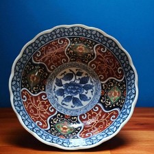 Tigela de porcelana Arita Ware Imari borda collopada comprar usado  Enviando para Brazil