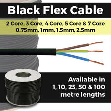 Black flex cable for sale  DEESIDE