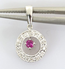 Petite ruby diamond for sale  Acworth