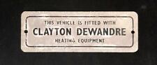 Vehicle fitted clayton for sale  UK