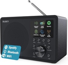 Radio internetowe Bluetooth z DAB + FM, Spotify, większość Touro, SPRAWDZONE na sprzedaż  Wysyłka do Poland