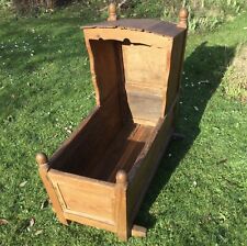 Antique cot cradle for sale  CORBY