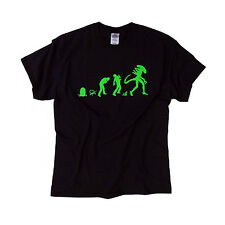 Alta qualidade de impressão de longa duração > "Alien Evolution Camiseta" > s - 5XL disponível comprar usado  Enviando para Brazil