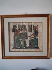 Papiro dipinto egizio usato Papiro dipinto egizio usato  Spadafora