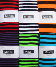 Stripe tights colourful for sale  POTTERS BAR