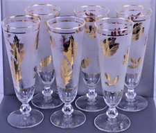 Libbey frosted gold for sale  Fairfield