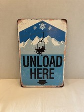 Vintage ski sign for sale  Dacula