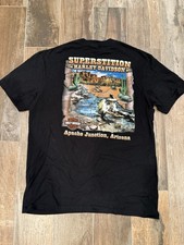 Camiseta masculina HARLEY DAVIDSON G preta motociclista Apache Junction Arizona comprar usado  Enviando para Brazil