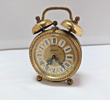 Relógio despertador de mesa vintage Blessings Alemanha Ocidental (funciona carrapatos, mas precisa de ajuste) comprar usado  Enviando para Brazil