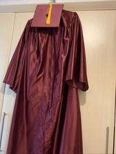 Graduation gown hat for sale  ROCHDALE