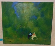 Quadro olio tela usato  Voltaggio
