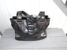 Sac cuir noir d'occasion  Serris