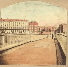 Tinted stereoview cliff for sale  UK