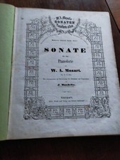 Sonaten mozart klavier gebraucht kaufen  Jena