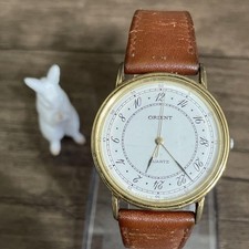 Relógio Orient usado masculino analógico fino mostrador preto 36mm, totalmente funcional comprar usado  Enviando para Brazil