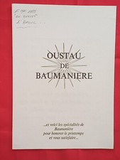 Menu printemps restaurant d'occasion  Le Teil