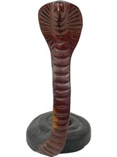 Handcrafted wooden cobra for sale  UK