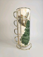 Stoneware stacking peacock for sale  Heathsville