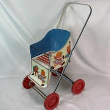 Carrinho Raggedy Ann & Andy: Boneca de Metal (Ohio Art Co.), Vintage Anos 1940-1950 comprar usado  Enviando para Brazil