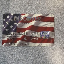 Vintage discover credit for sale  Scottsburg