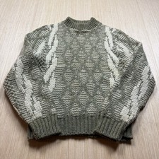 Usado, Suéter de malha vintage anos 60 Brentwood Sportswear cabo robusto pequeno lã Shetland comprar usado  Enviando para Brazil