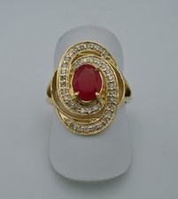 Rubinring brillanten ruby gebraucht kaufen Rubinring brillanten ruby gebraucht kaufen  München