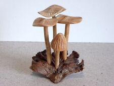 Wooden mushroom carvings for sale  BURY ST. EDMUNDS