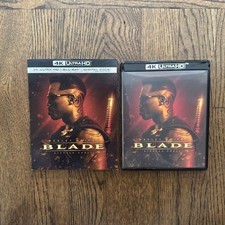 Blade 4K Ultra HD BluRay 1998 w/ OOP Slipcover Wesley Snipes - Tested comprar usado  Enviando para Brazil