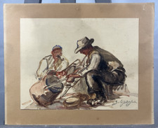 Aquarelle ecole orientaliste d'occasion  Vannes