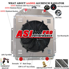 3row radiator shroud for sale  Chino