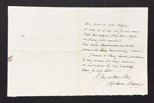Alphonse daudet lettre d'occasion  Paris XI