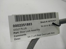 Volkswagen golf plus for sale  SKELMERSDALE