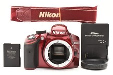 Nikon D3200 24,2MP DSLR aparat czerwona liczba migawek 8968 [Doskonały] z JAPONII na sprzedaż  Wysyłka do Poland