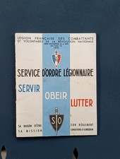Livret legion francaise d'occasion  Saint-Apollinaire