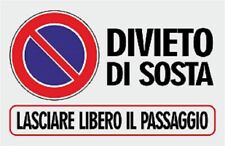 Cartello segnaletico divieto usato  Acate