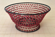 Cranberry beaded metal for sale  Mckinney